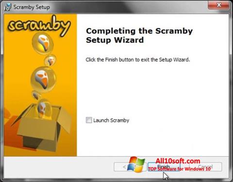 স্ক্রিনশট Scramby Windows 10