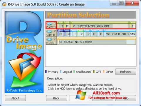 স্ক্রিনশট R-Drive Image Windows 10