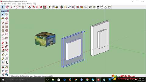 স্ক্রিনশট SketchUp Make Windows 10