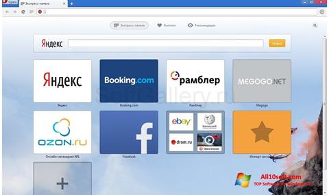 স্ক্রিনশট Opera Next Windows 10