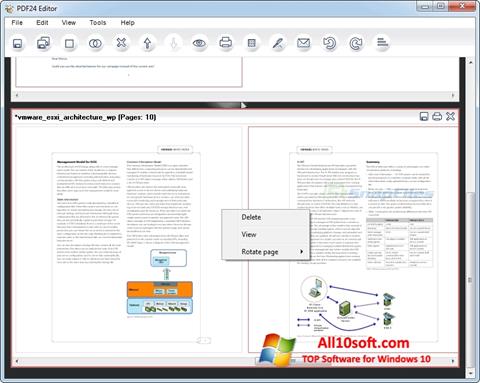 স্ক্রিনশট PDF24 Creator Windows 10