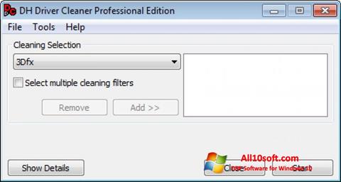 স্ক্রিনশট Driver Cleaner Windows 10