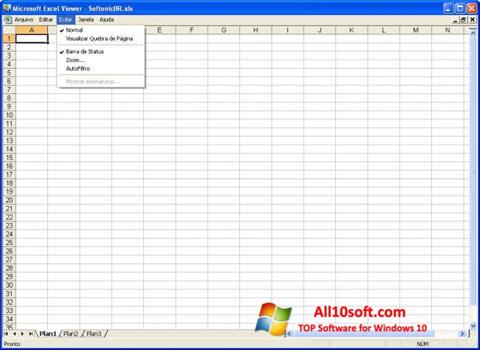 স্ক্রিনশট Excel Viewer Windows 10