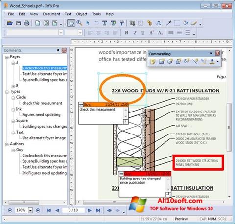 স্ক্রিনশট Infix PDF Editor Windows 10