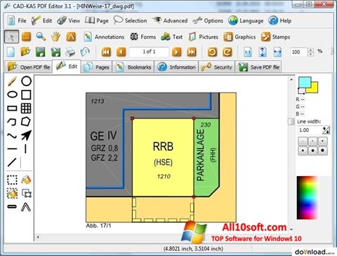 স্ক্রিনশট PDF Reader Windows 10