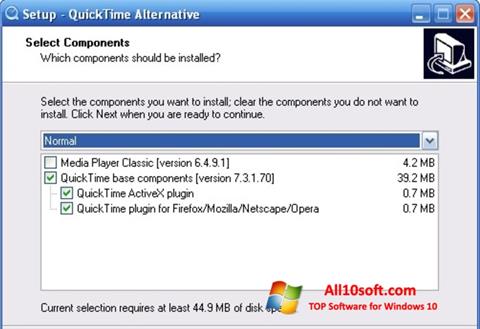স্ক্রিনশট QuickTime Alternative Windows 10