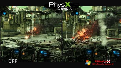 স্ক্রিনশট NVIDIA PhysX Windows 10