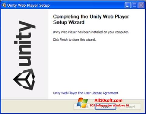স্ক্রিনশট Unity Web Player Windows 10